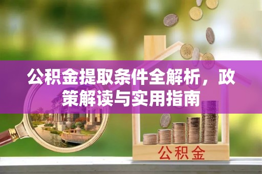 宜阳公积金提取条件全解析，政策解读与实用指南
