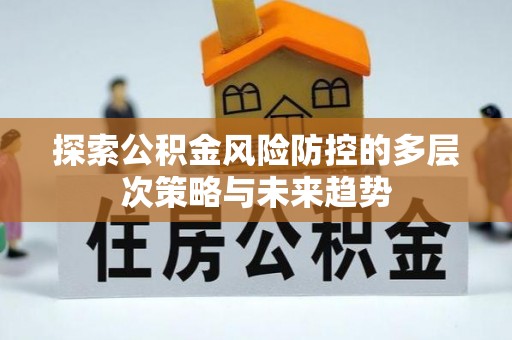 宜阳探索公积金风险防控的多层次策略与未来趋势