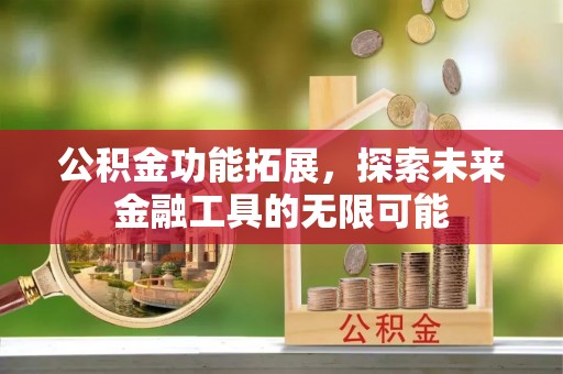 宜阳公积金功能拓展，探索未来金融工具的无限可能