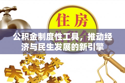 宜阳公积金制度性工具，推动经济与民生发展的新引擎