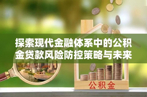宜阳探索现代金融体系中的公积金贷款风险防控策略与未来发展趋势
