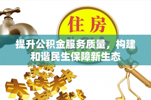 宜阳提升公积金服务质量，构建和谐民生保障新生态