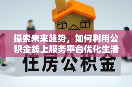 宜阳探索未来趋势，如何利用公积金线上服务平台优化生活