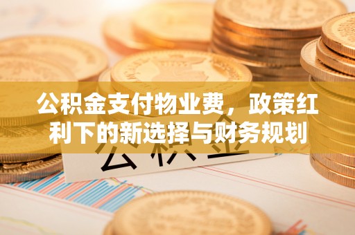 宜阳公积金支付物业费，政策红利下的新选择与财务规划