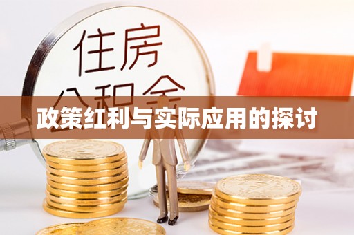 宜阳政策红利与实际应用的探讨