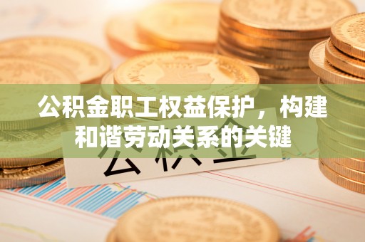 宜阳公积金职工权益保护，构建和谐劳动关系的关键