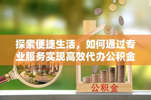 宜阳探索便捷生活，如何通过专业服务实现高效代办公积金提取