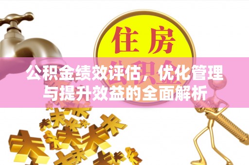 宜阳公积金绩效评估，优化管理与提升效益的全面解析