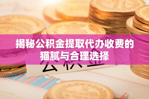 宜阳揭秘公积金提取代办收费的猫腻与合理选择