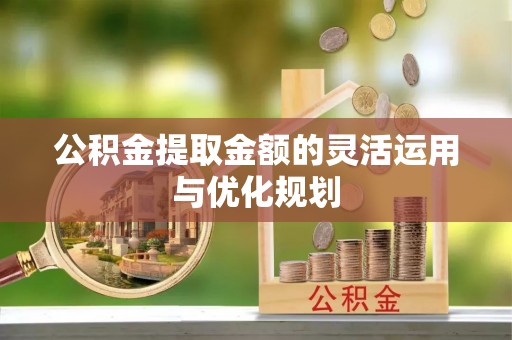 宜阳公积金提取金额的灵活运用与优化规划